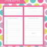 Daily Schedule Notepads-Notepad-The Write Choice