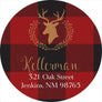 Christmas Return Address Labels-Return Address Label-The Write Choice