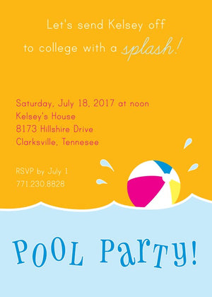 Summer Party Invitations-Invitations-The Write Choice