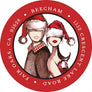 Christmas Return Address Labels-Return Address Label-The Write Choice