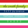 Christmas Return Address Labels-Return Address Label-The Write Choice