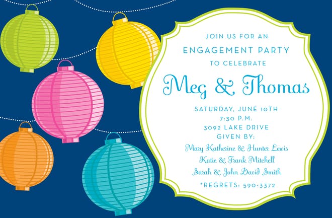 Engagement Party Invitations-Invitations-The Write Choice