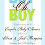 Baby Boy Shower Invitations-Invitations-The Write Choice