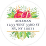 Christmas Return Address Labels-Return Address Label-The Write Choice