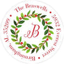 Christmas Return Address Labels-Return Address Label-The Write Choice