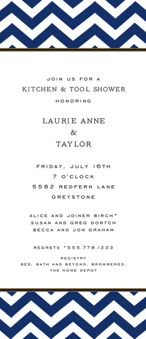 Couples Shower Invitations-Invitations-The Write Choice