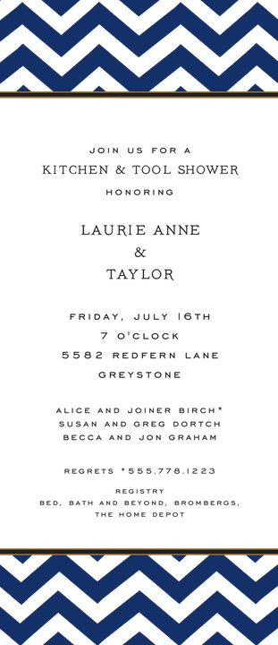 Couples Shower Invitations-Invitations-The Write Choice