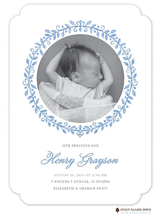 Boy Birth Announcements-Invitations-The Write Choice