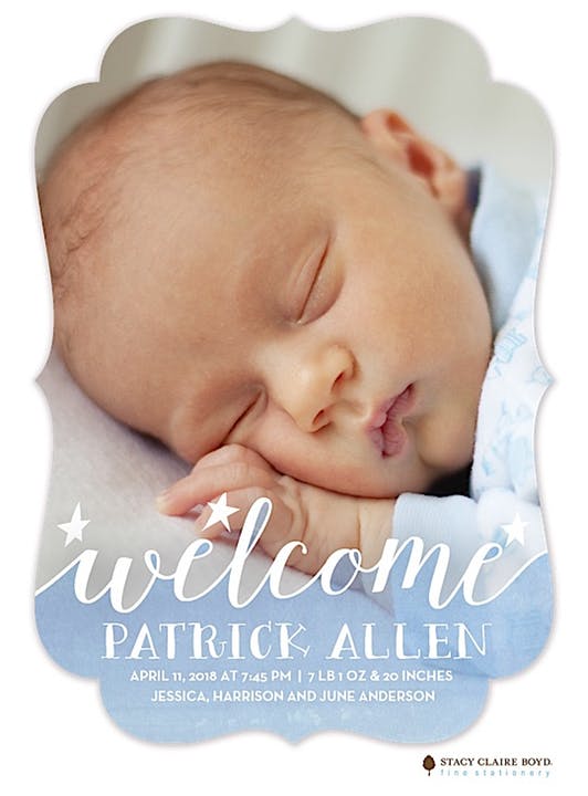 Boy Birth Announcements-Invitations-The Write Choice