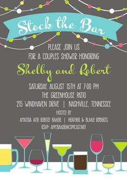 Bridal Party and Shower Invitations-Invitations-The Write Choice