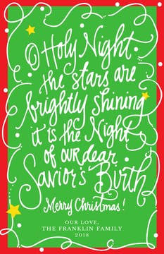 Christmas & Holiday Cards-Christmas Card-The Write Choice