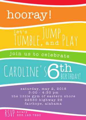 Kid Birthday Invitations-Invitations-The Write Choice