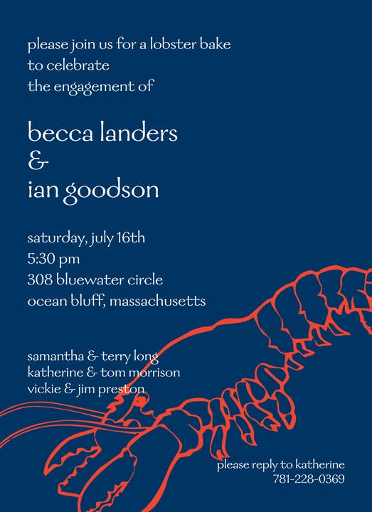 Engagement Party Invitations-Invitations-The Write Choice