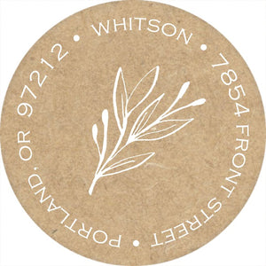 Return Address Labels-Return Address Label-The Write Choice