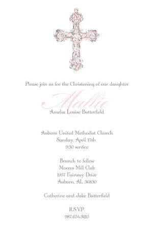 Baptism & Christening Invitations-Invitations-The Write Choice