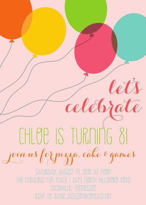 Kid Birthday Invitations-Invitations-The Write Choice