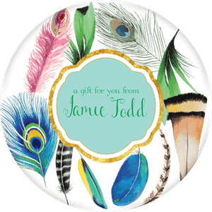 Adult Gift Tag Stickers-Name Labels-The Write Choice