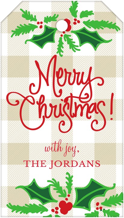 Christmas Hanging Gift Tags-Gift Tags-The Write Choice