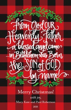 Christmas & Holiday Cards-Christmas Card-The Write Choice