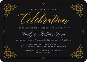 Anniversary Party Invitations-Invitations-The Write Choice