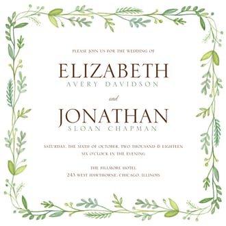 Rehearsal Dinner Invitations-Invitations-The Write Choice