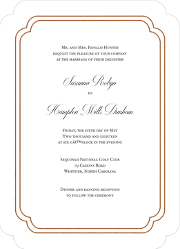 Rehearsal Dinner Invitations-Invitations-The Write Choice