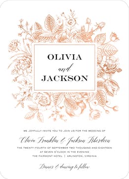 Rehearsal Dinner Invitations-Invitations-The Write Choice