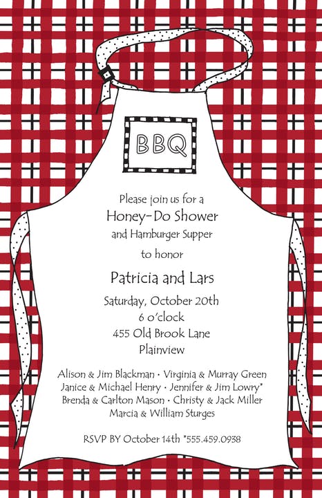 Couples Shower Invitations-Invitations-The Write Choice