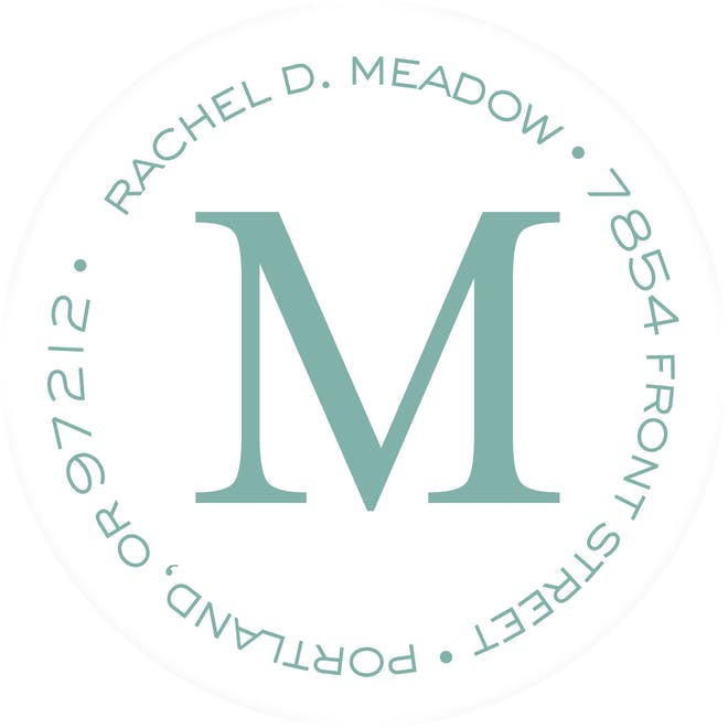 Return Address Labels-Return Address Label-The Write Choice
