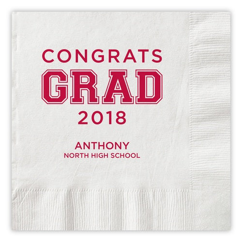 Letter Pressed Napkins-Napkins-The Write Choice