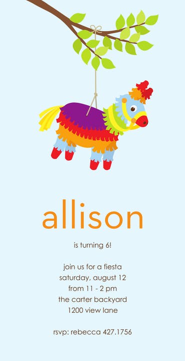 Kid Birthday Invitations-Invitations-The Write Choice