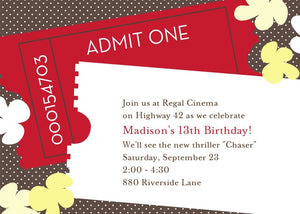 Tween to Sweet 16 Birthday Invitations-Stationery-The Write Choice