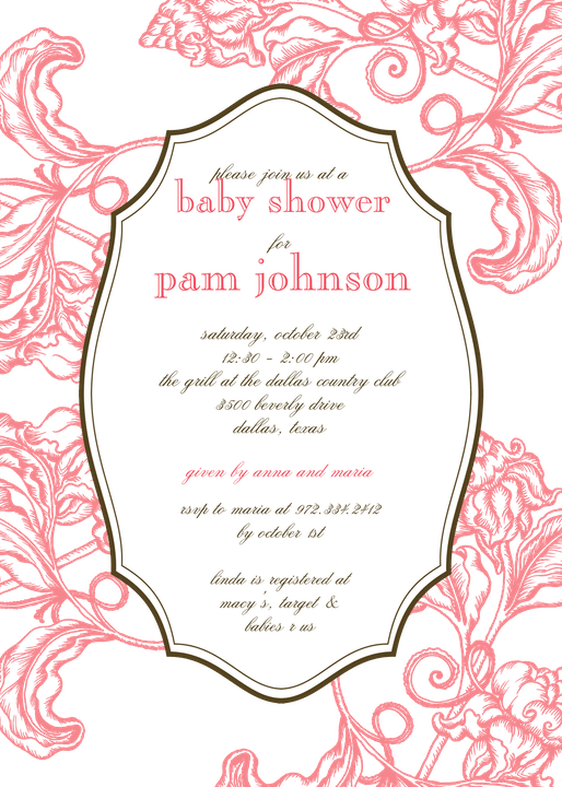 Gender Neutral Baby Shower Invitation-Invitations-The Write Choice