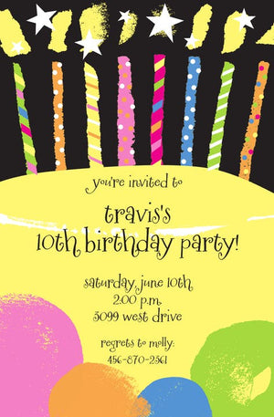Kid Birthday Invitations-Invitations-The Write Choice