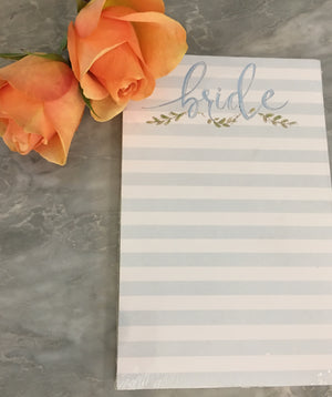 Bride Notepad-Notepad-The Write Choice